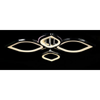 Люстра в зал или спальню светодиодная современная Splendid-Ray 2850264/2+2+A LED (CHROME) 