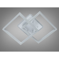 Стельова LED люстра біла 64W пульт димер 3 кольори Diasha 2546WHLED3colordimmer
