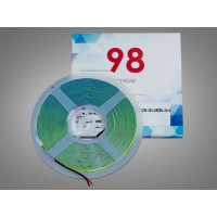 COB LED стрічка 24В, 320 діодів на метр, 8мм, зелений Diasha P24-COB-320-GREEN-20-8