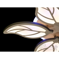 LED люстра Diasha з димером сіра 105W 6 модулів Diasha 8028/6GRLED3colordimmer