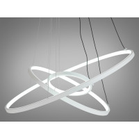 Люстра светодиодная декоративная кольца  Diasha MD9079-3WH-600+400+200 dimmer 