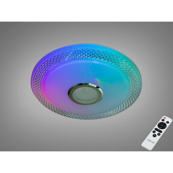 Люстра стельова смарт Diasha біла 70 Вт RGB BT Diasha DB-8307/400RGB+MP3+TUYA
