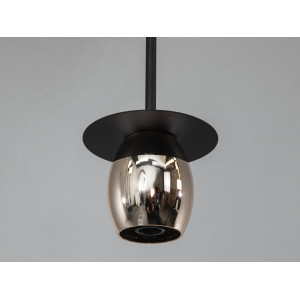 Світлодіодна люстра підвіс золото 8 Вт 4100K Diasha QY-H1170SG