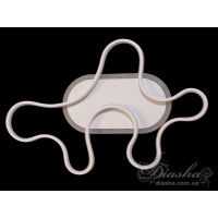 Светодиодная люстра потолочная декоративная Diasha 9991/S-WH