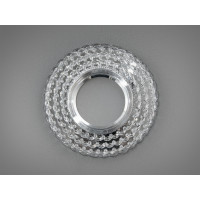 Кришталевий точковий світильник із вбудованим led підсвічуванням Diasha 2093