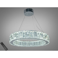 Підвісна люстра Diasha золото кришталь 68Вт LED Diasha 585/600HR