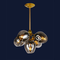 Люстра молекула Levistella 756LPR66005-5 GD+BK Люстра молекула Levistella 756LPR66005-5 GD+BK