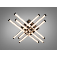 Стельова LED-люстра Diasha білий білий 60Вт пульт Diasha 2532WH+BKdimmer