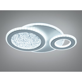 Стельова LED люстра біла 53Вт CCT три модулі Diasha 12531