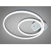 Світлодіодна люстра кільця хром 58 Вт вимикач Diasha 2538HRdimmer