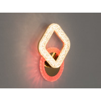 Привабливий Led світильник з кольоровою підсвіткою, 20W, золото Diasha 2205/1G