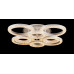Светодиодная люстра L2722/4+4 LED (WHITE) Splendid-Ray
1002614