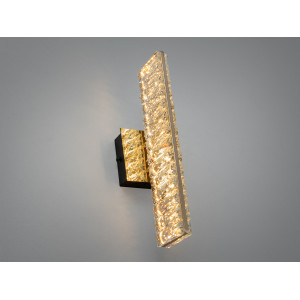 Бра настінне LED 8 Вт золото кришталь Diasha D88010/B-320G