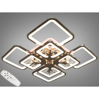 Люстры потолочные светодиодные с пультом управления Diasha 8157/4+4BHR LED 3color dimmer Люстры потолочные светодиодные с пультом управления Diasha 8157/4+4BHR LED 3color dimmer