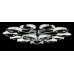 Светодиодная люстра LT9861/10+5 LED (CH) Splendid-Ray
302107