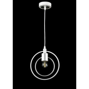 Подвесная люстра  L07481/1P (WHITE+GLITTER SILVER) Splendid-Ray
1002626