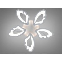 Стельова люстра LED біла 50Вт пульт 3 модулі Diasha 8166/5WHLED3colordimmer