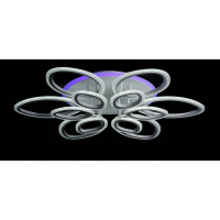 Люстра в зал или спальню светодиодная современная Splendid-Ray 2850186/6+6A LED (WHITE) 
