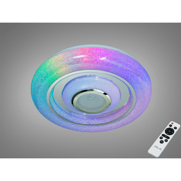 Люстра стельова смарт Diasha біла 70 Вт RGB BT Diasha DB-8314/400RGB+MP3+TUYA