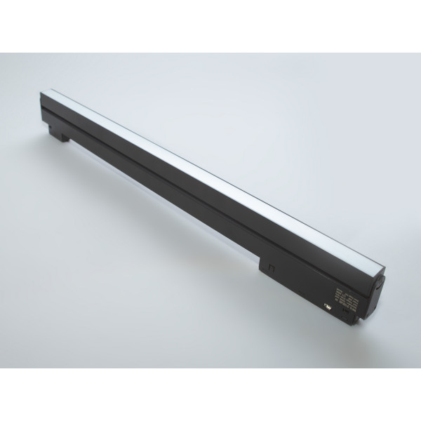 Лінійний поворотний трековий led світильник магнітний, 36Вт, чорний Diasha QY-CX20C-600D-BK