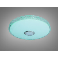 Стельова люстра LED біла 80 Вт RGB Bluetooth TUYA Diasha DB-8304/500RGB+MP3+TUYA