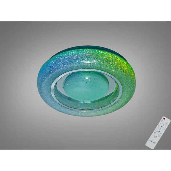 LED стельова люстра біла 45 Вт  Diasha DB-8314/300RGB