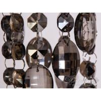 Точковий світильник із кришталевими підвісками Diasha 6019BCH-SM