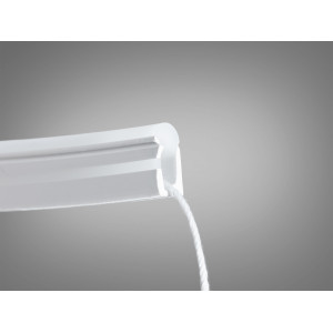 Силіконовий гнучкий профіль 0613 білий IP67 6x13мм Diasha PLS-0613