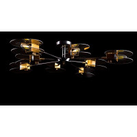 Люстра с плафонами  L89346/8 (COPPER+BK+GREY) Splendid-Ray
230077