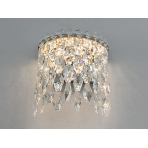 Настінне LED бра кришталеве хром 10 Вт Diasha 582/BCH