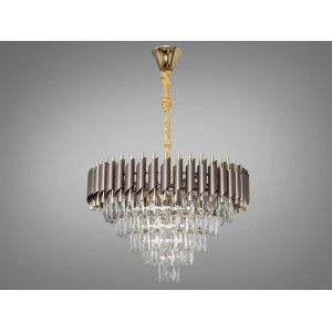 Люстра підвісна Diasha коричневий золото 8xE14 Diasha N9001-600CF+SGD