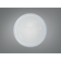 Світлодіодна стельова люстра чорна 46 Вт 8 м² Diasha 831/400BK