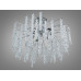 Стельова люстра Diasha Гліцинія хром кришталева каскадна Diasha A605-600CH