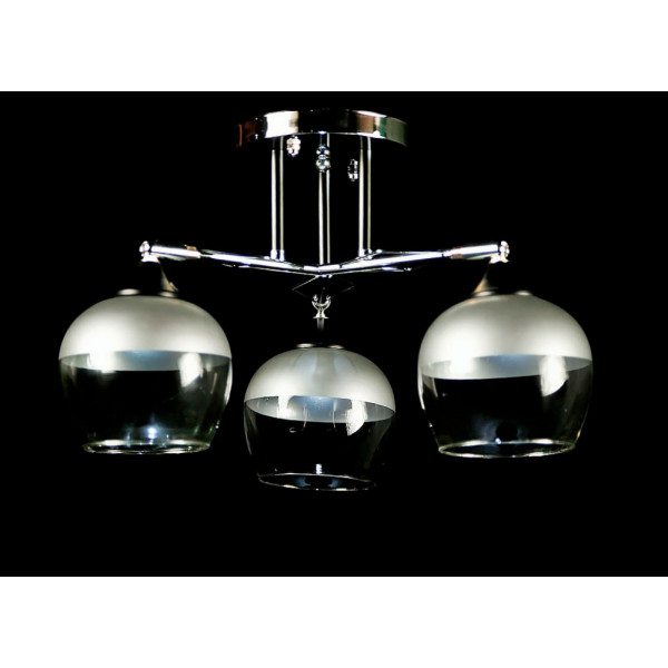 Люстра с плафонами  L6010/3 (CR+BLK) Splendid-Ray
260738