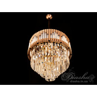 Люстра с хрусталем Diasha 9019B-CF+G
