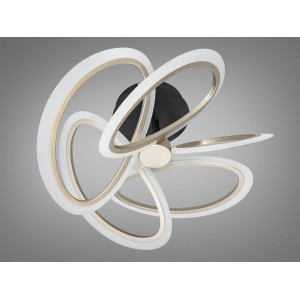 Світлодіодна стельова люстра Diasha WG5144 шампань 72W пульт димер 3200 6000K Diasha WG5144/5