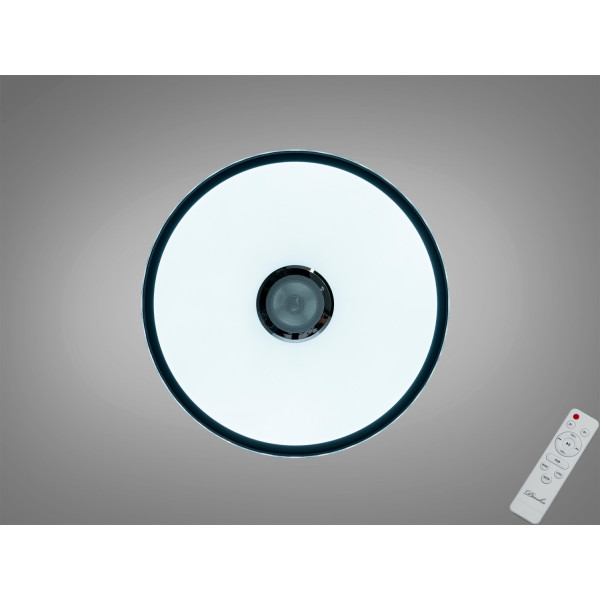 Смарт LED люстра біла 80 Вт RGB з Bluetooth Diasha DB-8302/500RGB+MP3