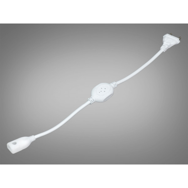 Конектор для стрічки 220V, 12mm Diasha P220-12MM-plug-0.35