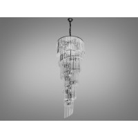 Большая хрустальная люстра Diasha 18016/600xH1500BK