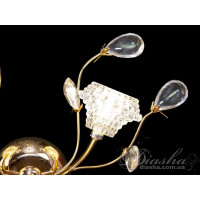Оригінальне, якісне світлодіодне бра "Квіткові мотиви", 2Вт, золото Diasha 88123/2G