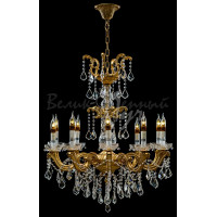 Люстра в зал на 10 ламп Splendid-Ray 991169