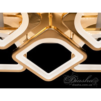 Потолочная светодиодная люстра с пультом Diasha S8060/4+4GLED3colordimmer