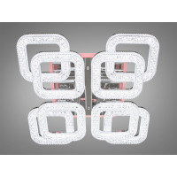 Люстра потолочная светодиодная 95W Diasha MX2771/4+4SHRLED3colordimmer