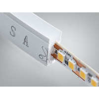 Гнучкий профіль для LED стрічки, накладний Diasha PLS-0612