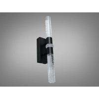 Бра Diasha чорне 9 Вт з бульбашковими трубками Diasha B1284BK