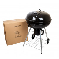 Гриль мангал барбекю угольный с крышкой LV 20021702T