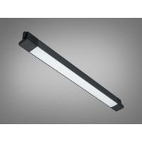 Лінійний світильник для трекової системи чорний 8Вт кут 120 градусів Diasha PPF-JGW-FG-30W-BK