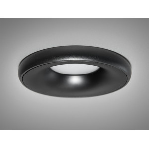 Сучасний точковий світильник з серії "Aluminium, чорний світильник Diasha PR-10-BK