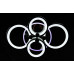 Светодиодная люстра LK237/2+2 LED (ZBK) Splendid-Ray
2850123
