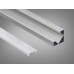 Профіль для LED стрічки, накладний кутовий Diasha PL-18x18-2M